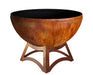 Ohio Flame OF30ABFCHB 30 Fire Chalice Artisan Fire Bowl with Hollow Base - 30 x 30 x 18 in. - Patina Finish