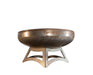 Ohio Flame OF30LTYHB 30 Liberty Fire Pit with Hollow Base - 30 x 30 x 16 in. - Natural Steel Finish