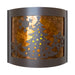PD Metals CT017 Christmas Tree Interior Seasonal Series Wall Sconce 4.5 x 14 x 12 in. Cappuccino Color