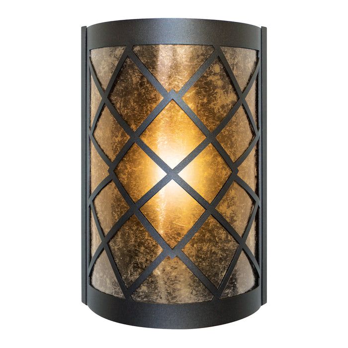 PD Metals MOS018SL Mosaic Interior Skyline Series Wall Sconce 4 x 8 x 12 in. Midnight Metallic Color